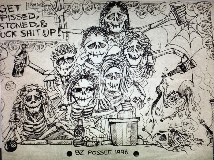 Necropolis BZ 1996 by Chris Murphy, Warrington