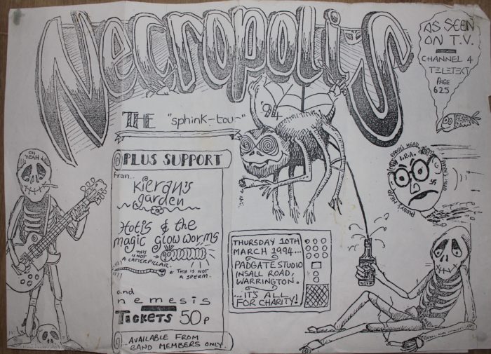 Necropolis BZ "The Sphink-Tour 1994" by Chris Murphy | Warrington